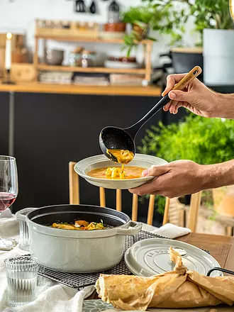 STAUB | Suppenkeller 31cm Akazie / Silikon | 